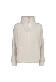 Sweatshirt demi-zippé femme