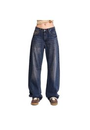 Jeans Baggy vita media donna  Luna