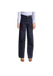 Jeans Baggy Tapered vita media donna