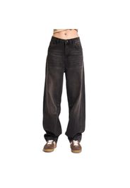 Jeans Baggy Tapered vita media donna