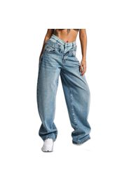 Jeans Balloon alta vita donna