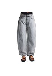 Jeans Balloon vita alta donna