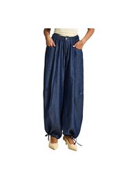 Jeans Balloon vita alta donna