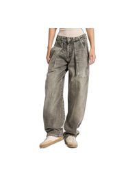 Jeans Balloon vita alta donna