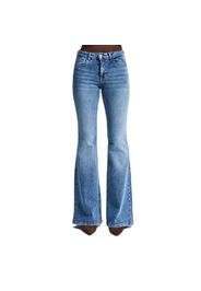 Jeans Flare con un tocco senza tempo vita alta donna