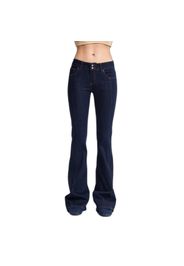 Jeans Flare versatile vita alta donna