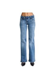 Jeans Flare a vita bassa donna