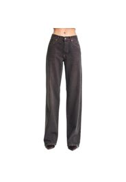 Jeans loose a vita media donna
