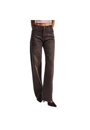 Jeans loose a vita media donna  Rhinestone