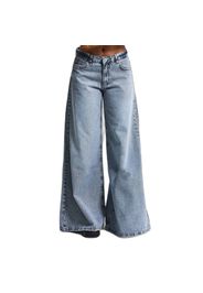 Jeans Palazzo a vita bassa donna  Elephant