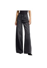 Jeans Palazzo vita media donna  Elena