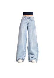 Jeans Palazzo vita media donna  Elena
