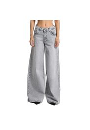 Jeans Palazzo vita media donna  Elena