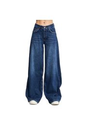 Jeans Palazzo vita media donna  Elena