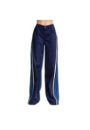 Jeans Palazzo Wide Leg fluido vita alta donna
