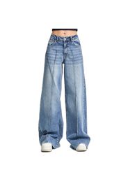 Jeans Palazzo Wide Leg raffinati vita alta donna