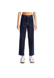 Jeans Relaxed Straight vita alta donna