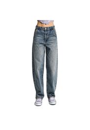 Jeans Straight bordo moderno vita media donna  Skater