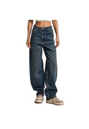 Jeans Straight bordo moderno vita media donna  Skater