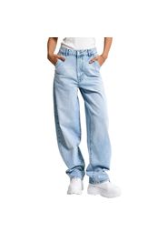 Jeans Straight bordo moderno vita media donna  Skater