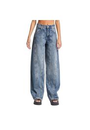 Jeans Straight senza tempo vita media donna