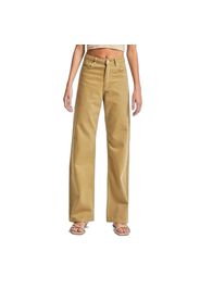 Jeans Straight linea pulita vita media donna