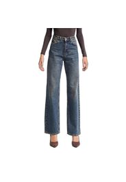 Jeans Straight vita alta donna  Emma