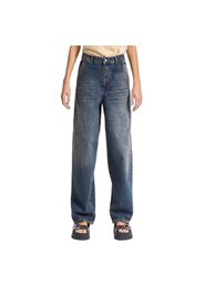 Jeans Straight vita media donna  Nora Skater