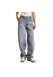 Jeans Straight vita media donna  Nora Skater