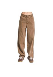 Jeans Tapered vita media cotone rigido donna  Skater