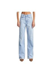 Jeans Wide Leg Comodo Vita Alta Donna