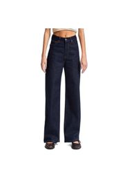 Jeans Wide Leg looks intemporelli vita alta donna