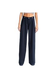 Jeans Wide Leg vita bassa donna