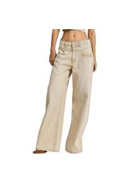 Jeans Wide Leg vita bassa donna