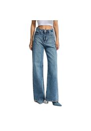 Jeans Wide Leg alta vita donna  Olea