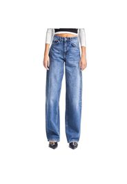 Jeans Wide Leg alta vita donna  Skater