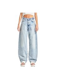 Jeans Wide Leg vita alta in cotone donna  Skater