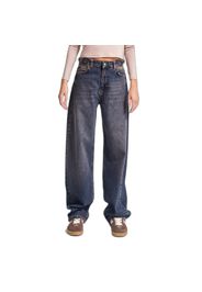 Jeans Wide Leg vita alta in cotone donna  Skater