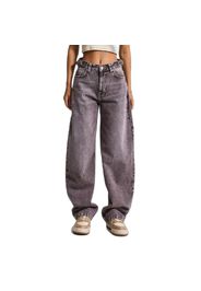 Jeans Wide Leg vita alta in cotone donna  Skater