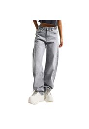 Jeans Wide Leg vita alta in cotone donna  Skater