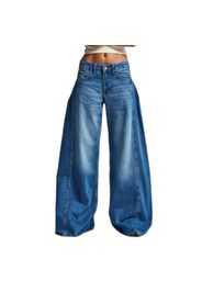 Jeans Wide Leg vita alta donna