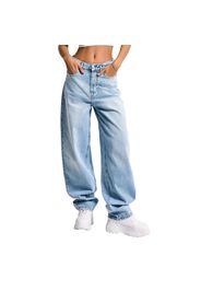 Jeans Wide Leg vita alta donna  Ivy Skater