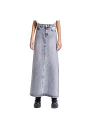 Gonna in denim da donna  Maxi