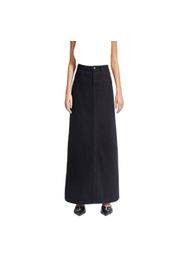 Gonna in denim da donna  Maxi