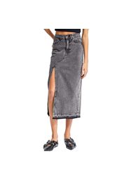 Gonna in denim da donna  taille mi-hautei