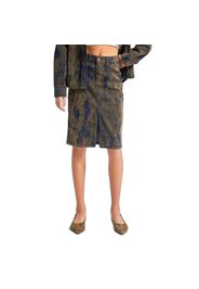 Gonna in denim da donna  taille mi-hautei