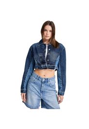 Giacca corta in denim da donna