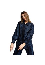 Giacca di jeans oversize da donna  Rhinestone