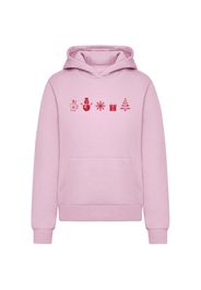 Felpa con cappuccio da donna  Christmas Elements