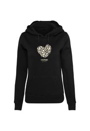 Felpa con cappuccio da donna  Leopard Heart Heavy